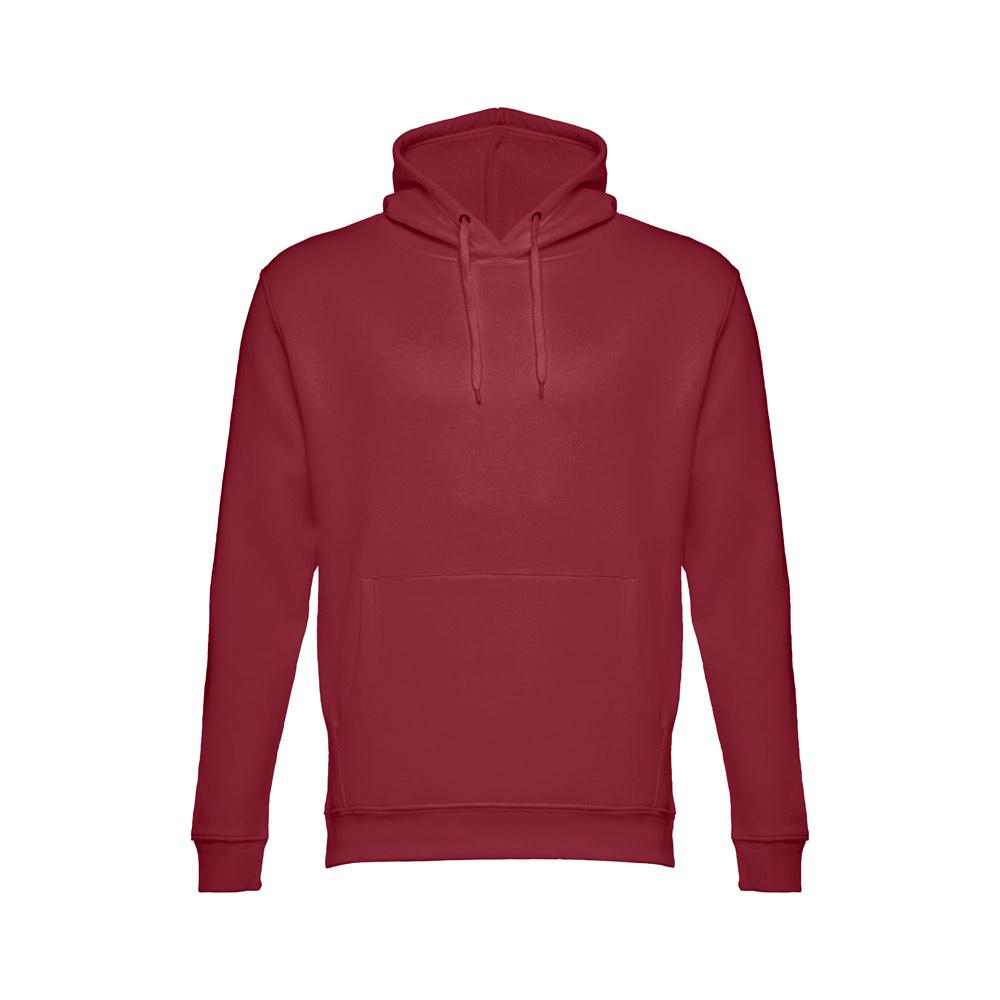 THC PHOENIX. Pulover cu glugă unisex Burgundia