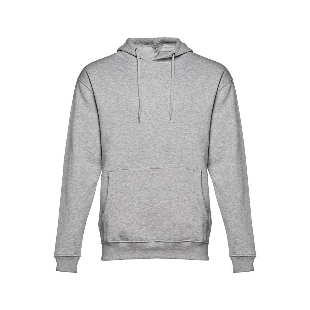 THC PHOENIX. Pulover cu glugă unisex Gri melange deschis