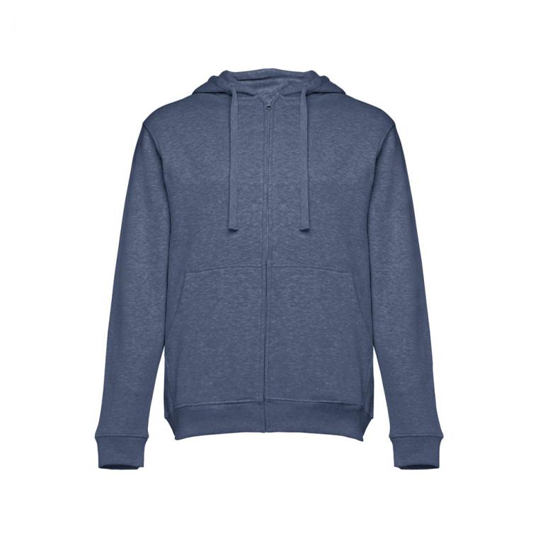 THC AMSTERDAM. Hanorac cu glugă bărbați Albastru melange XXL
