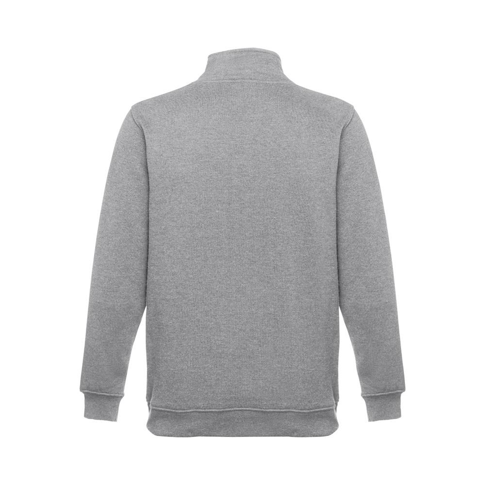 THC BUDAPEST. Pulover unisex Gri melange deschis XL