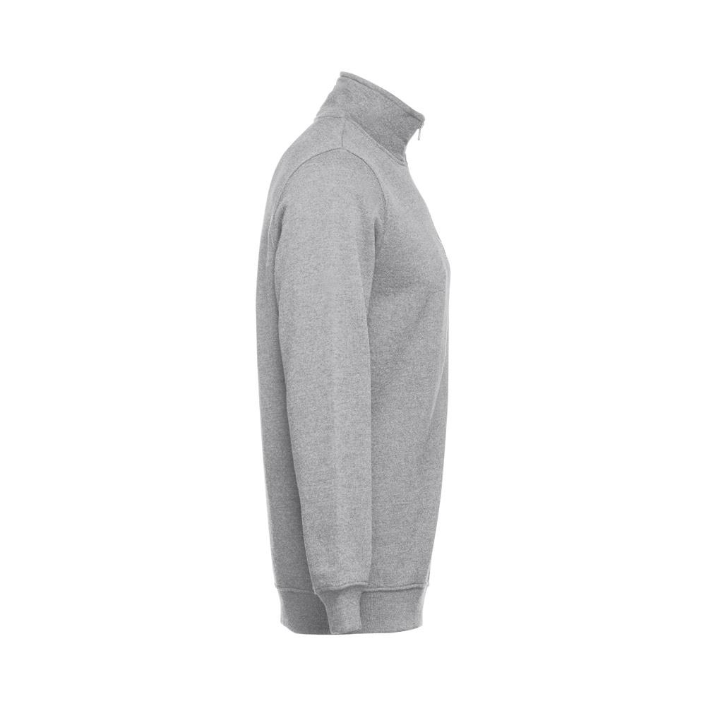 THC BUDAPEST. Pulover unisex Gri melange deschis XL