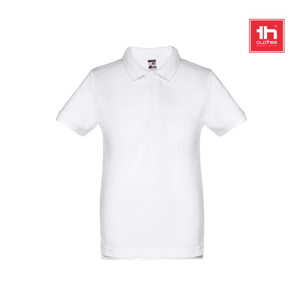 THC ADAM KIDS WH. Tricou polo pentru copii Alb 12ani