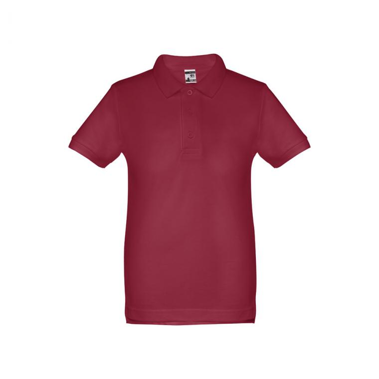 THC ADAM KIDS. Tricou polo pentru copii Burgundia 4ani