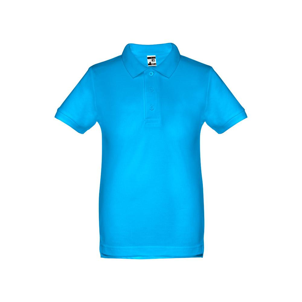 THC ADAM KIDS. Tricou polo pentru copii Albastru acqua 12ani