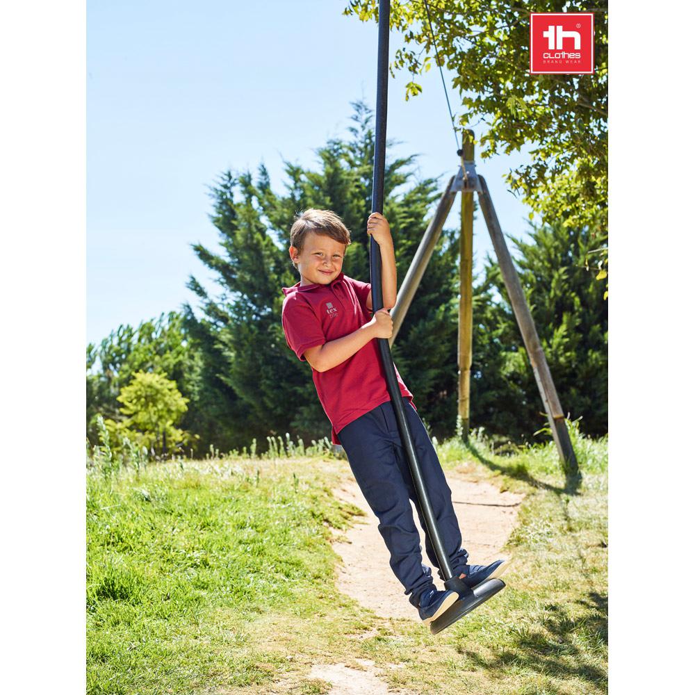 THC ADAM KIDS. Tricou polo pentru copii Albastru Royal 8ani