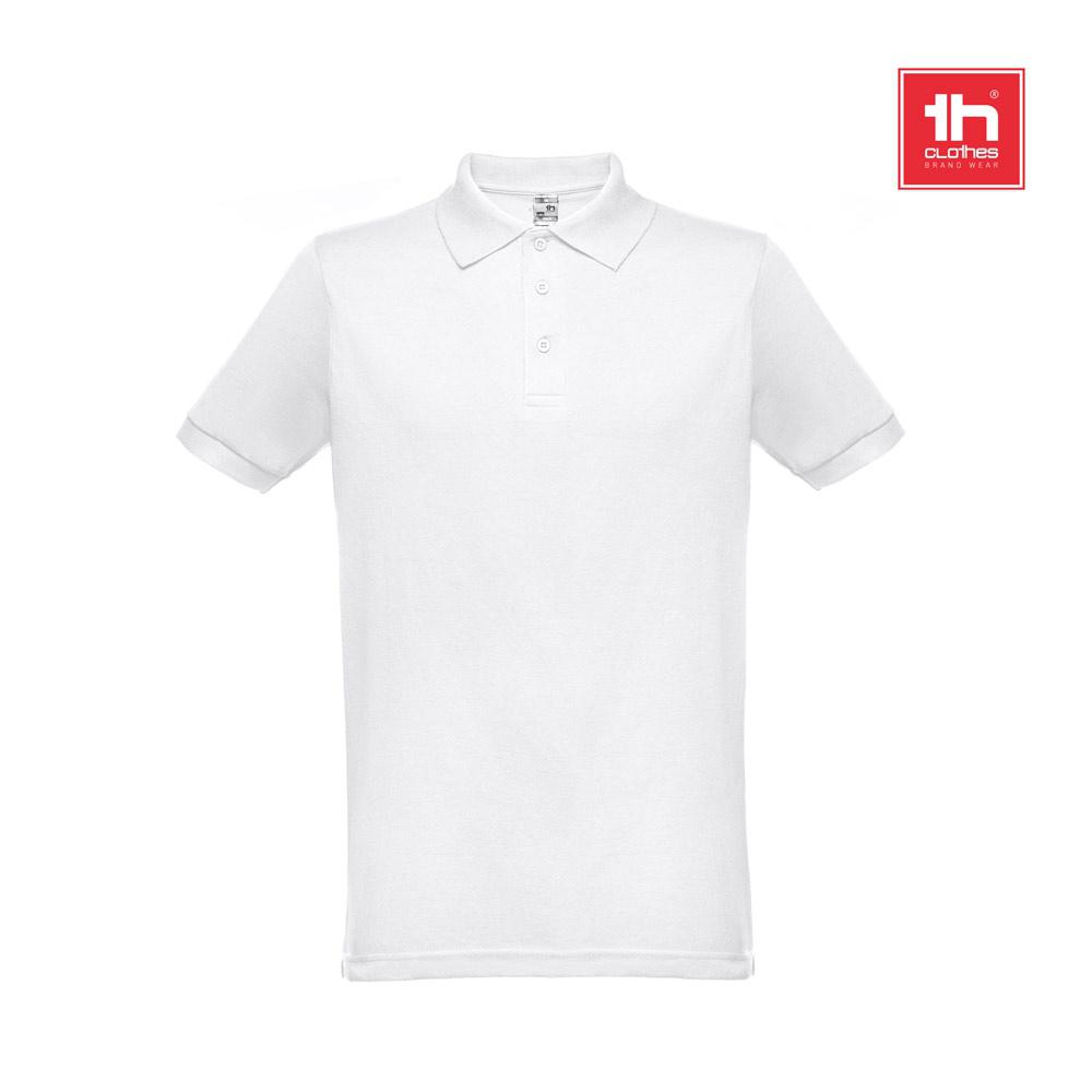 THC BERLIN WH. Tricou polo pentru bărbați Alb L