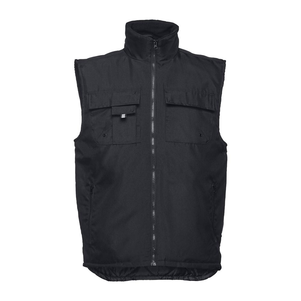 THC STOCKHOLM. Vestă captusită bodywarmer Negru