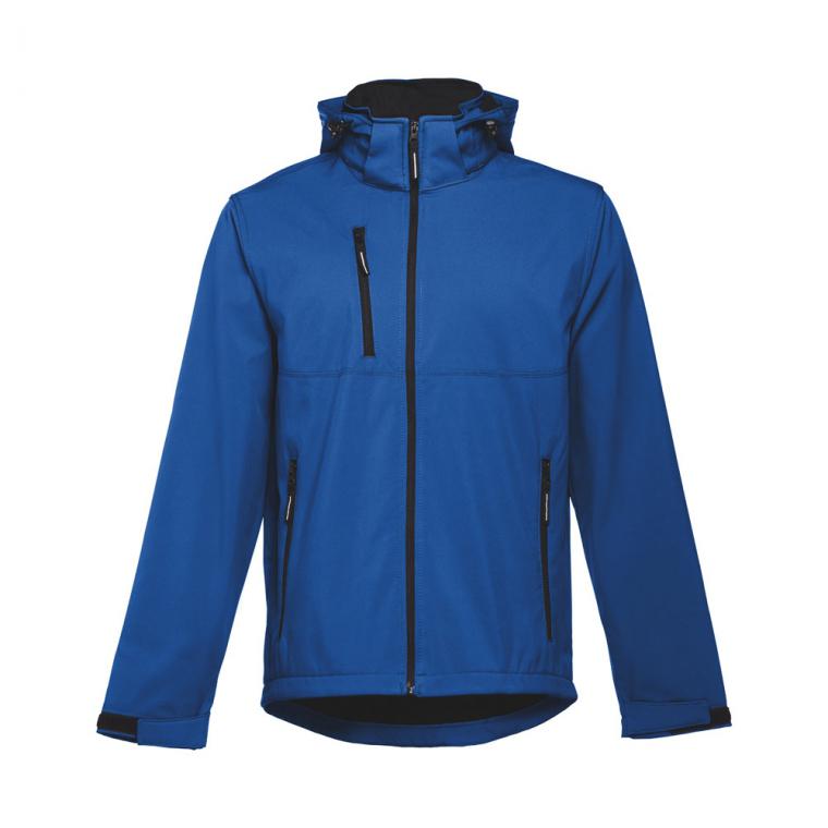 THC ZAGREB. Geaca softshell pentru bărbați Albastru Royal L