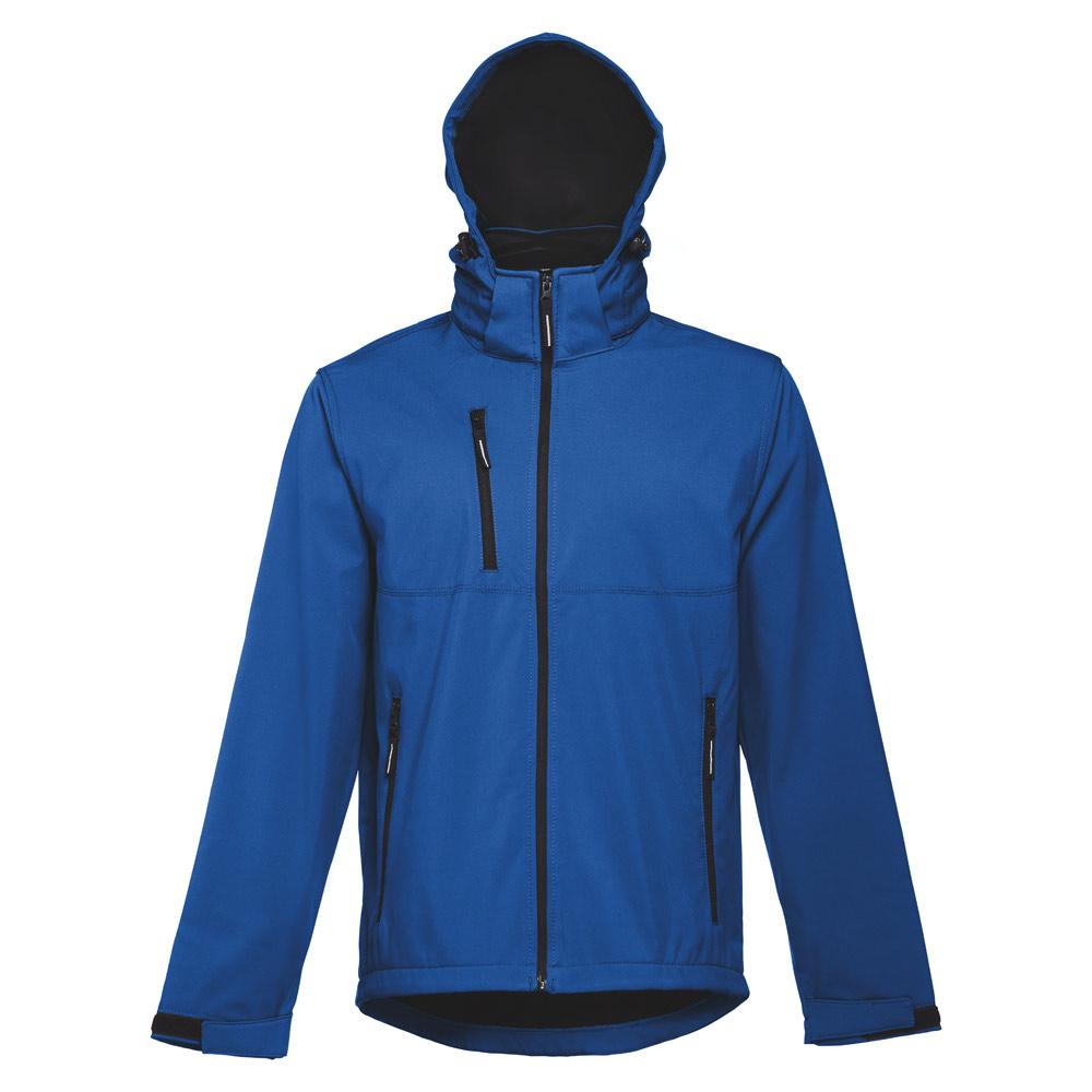 THC ZAGREB. Geaca softshell pentru bărbați Albastru Royal L