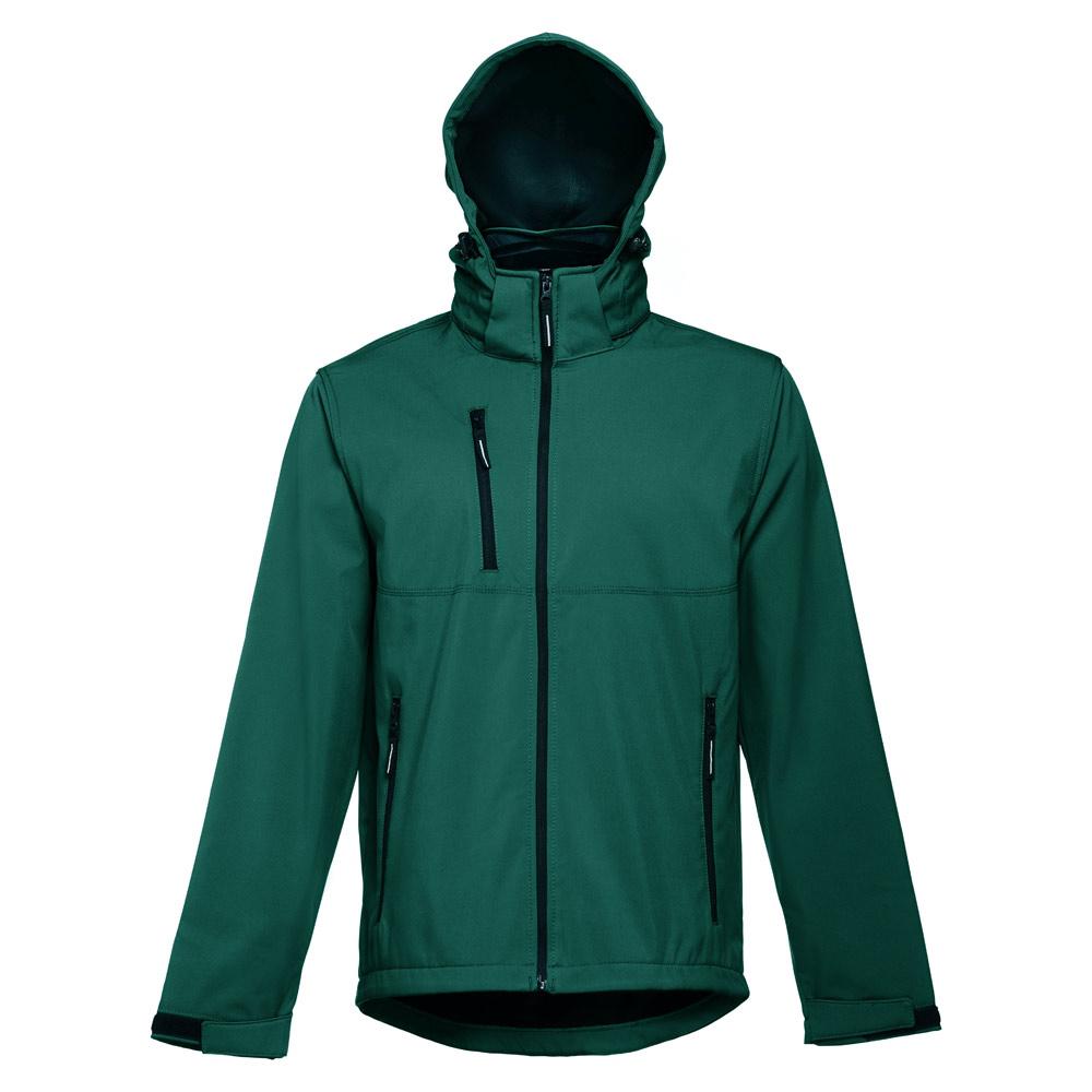 THC ZAGREB. Geaca softshell pentru bărbați Verde inchis XL
