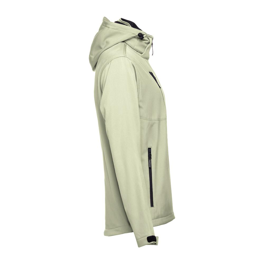 THC ZAGREB. Geaca softshell pentru bărbați Verde pastelat S