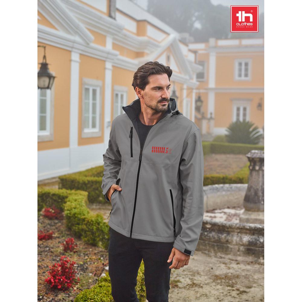 THC ZAGREB. Geaca softshell pentru bărbați Roșu L