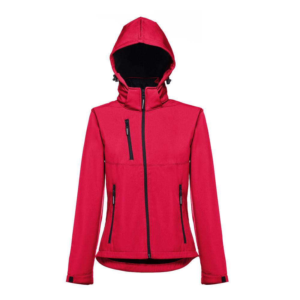 THC ZAGREB WOMEN. Jachetă softshell pentru femei Roșu L