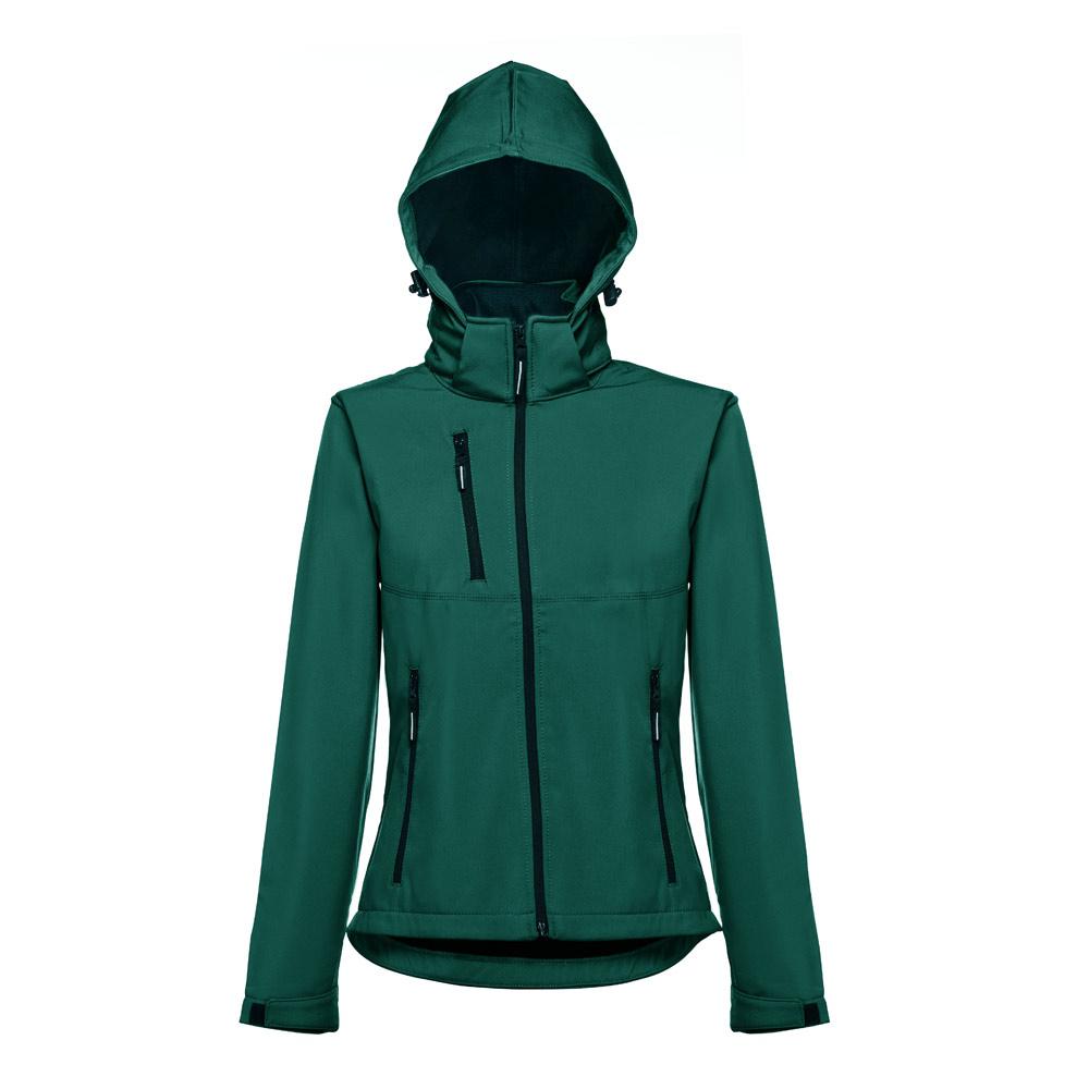 THC ZAGREB WOMEN. Jachetă softshell pentru femei Verde inchis XL