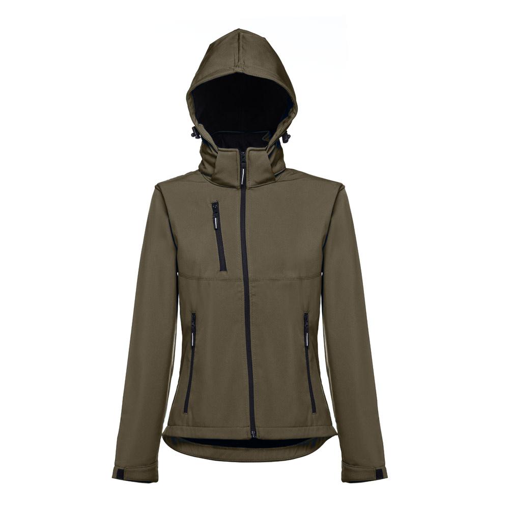 THC ZAGREB WOMEN. Jachetă softshell pentru femei Verde armată XL