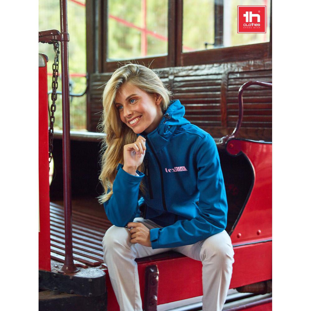 THC ZAGREB WOMEN. Jachetă softshell pentru femei Roșu L