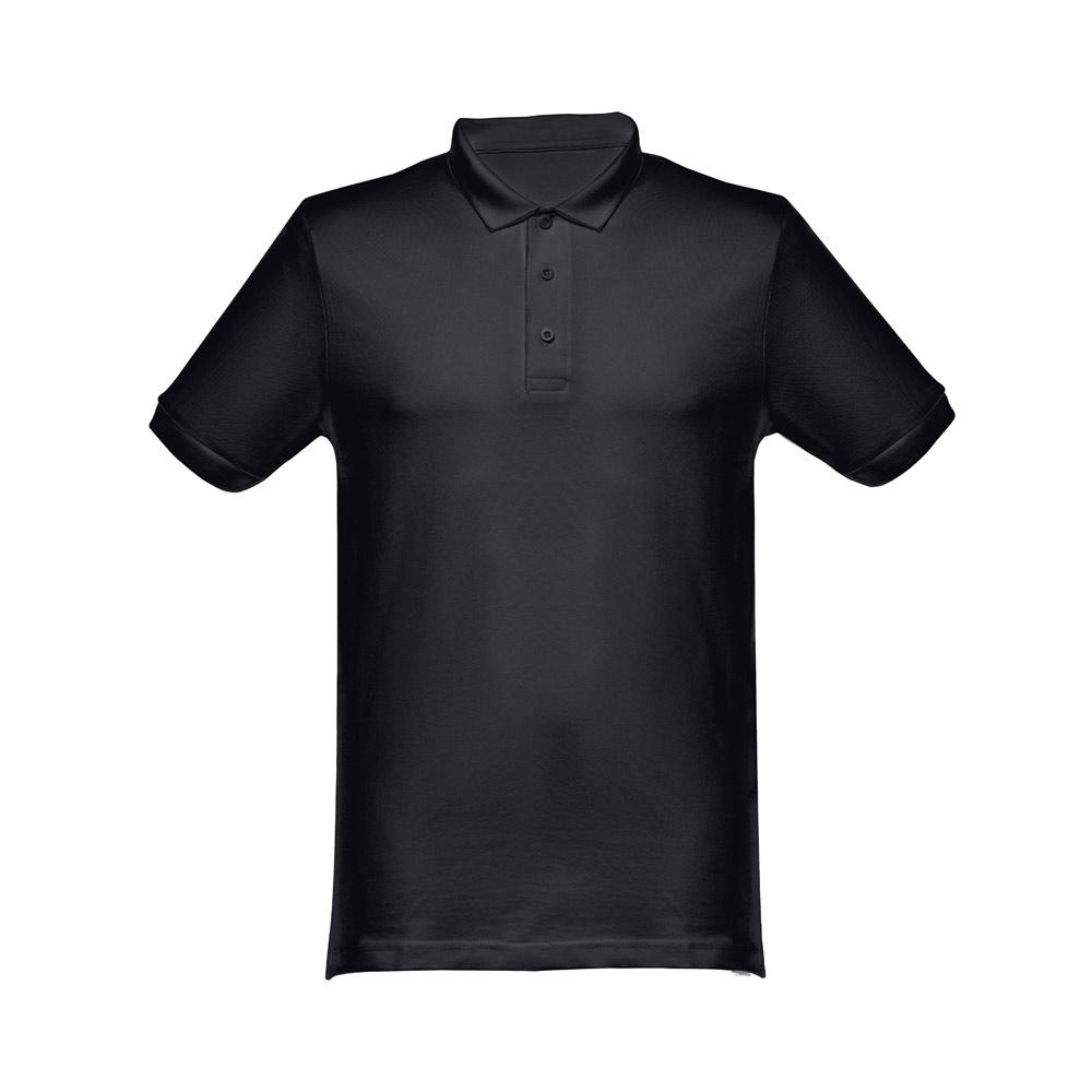 THC MONACO. Tricou polo pentru bărbați Negru XL