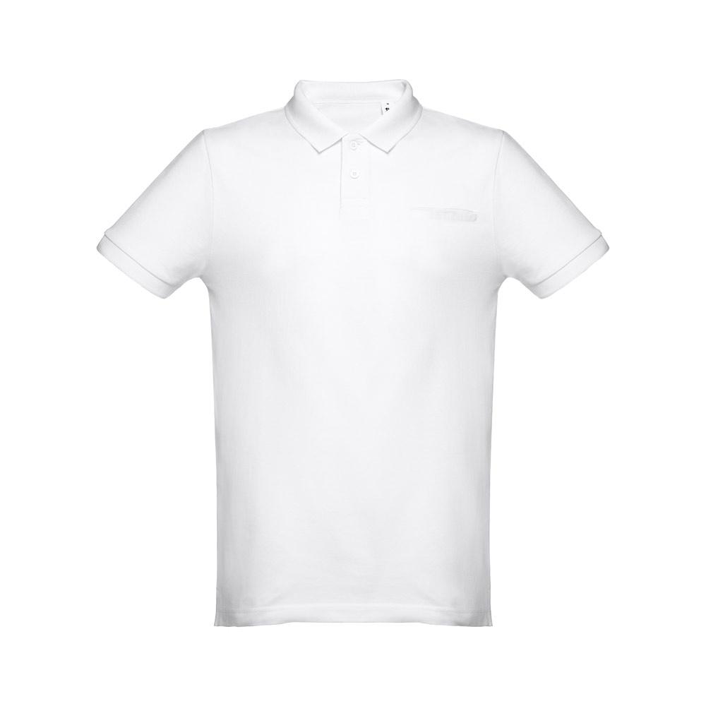 THC DHAKA WH. Tricou polo pentru bărbați Alb M