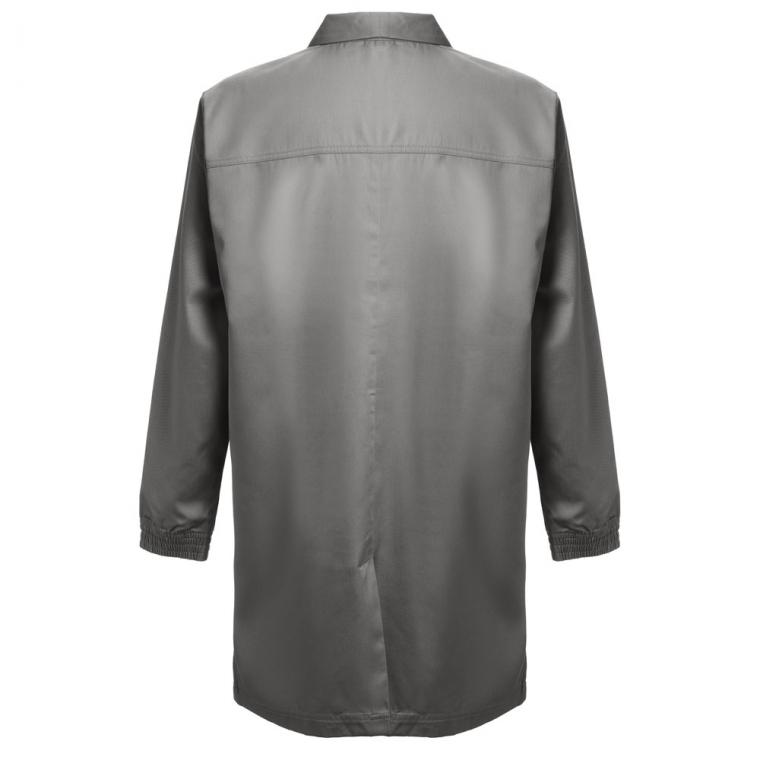 THC MINSK. Bata de lucru unisex Gri S