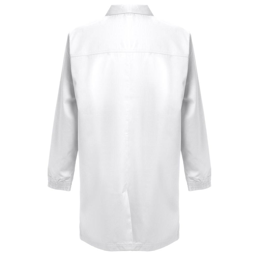 THC MINSK WH. Bata de lucru unisex Alb M