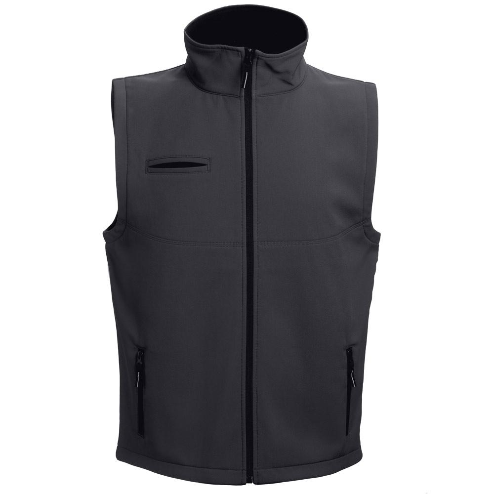 THC BAKU. Vestă softshell unisex Negru XL