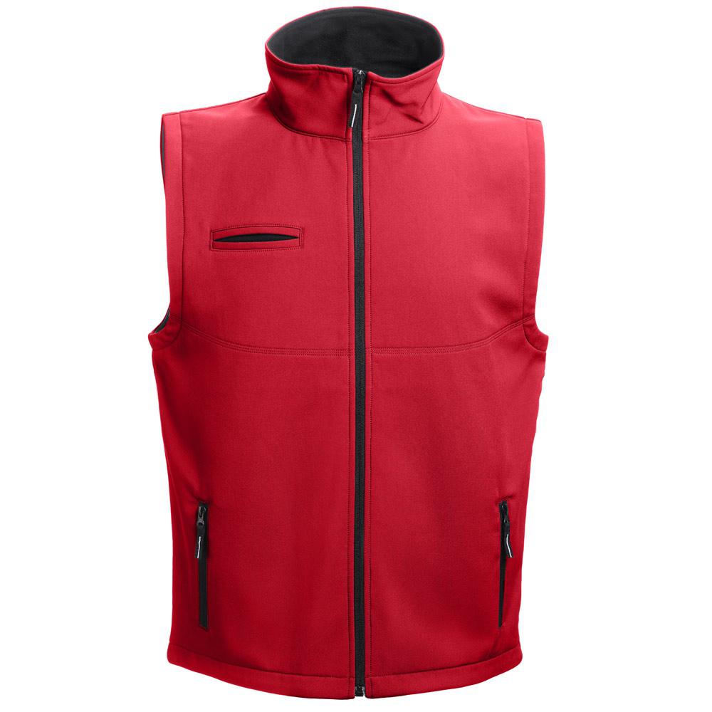 THC BAKU. Vestă softshell unisex Roșu
