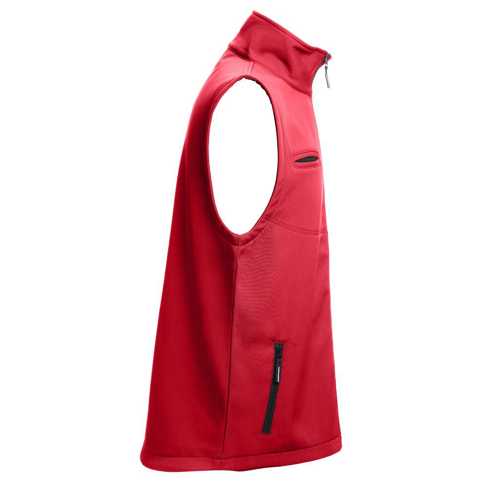THC BAKU. Vestă softshell unisex Roșu XXL