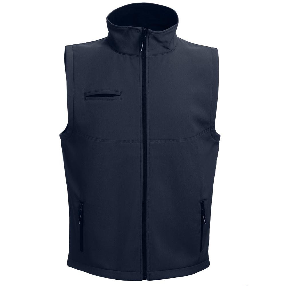 THC BAKU. Vestă softshell unisex Albastru marin