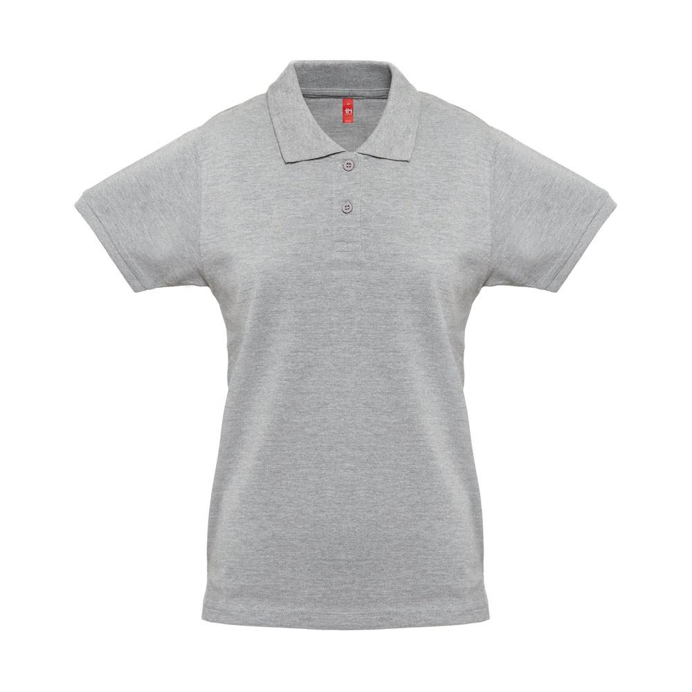 THC MONACO WOMEN. Polo feminin Gri melange deschis XL