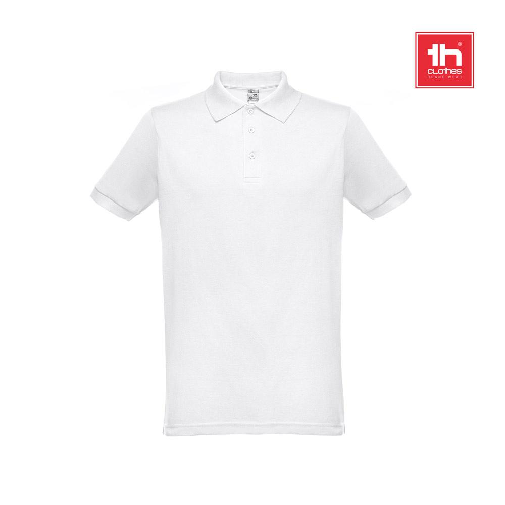 THC BERLIN WH 3XL. Tricou polo pentru bărbați Alb 3XL