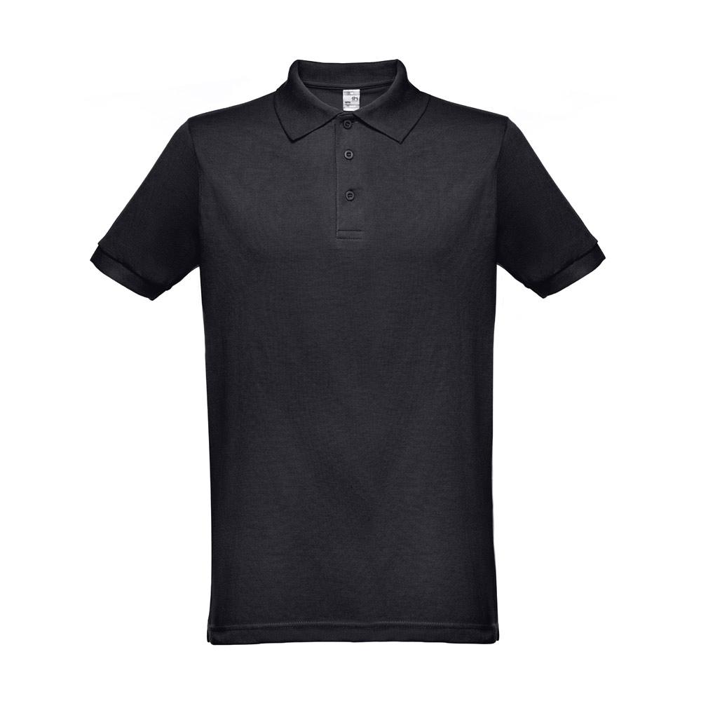 THC BERLIN 3XL. Tricou polo pentru bărbați Negru 3XL