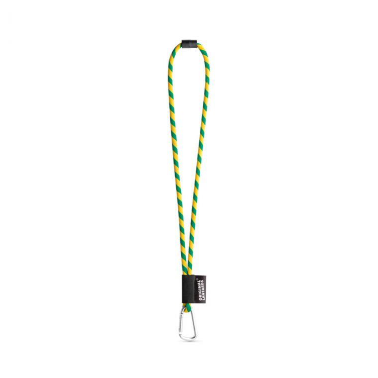 Lanyard Tube Long Set II. Modele standard 371 - Galben/Verde