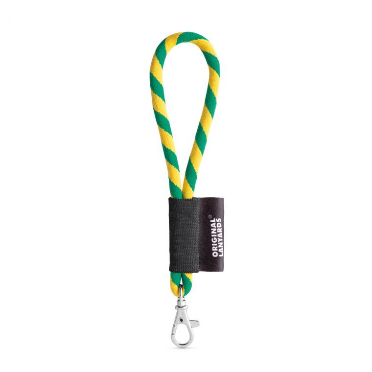 Lanyard Tube Short Set. Modele standard 371 - Galben/Verde