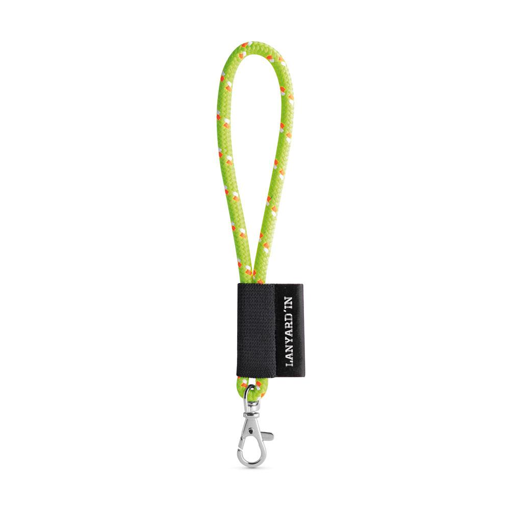 Lanyard Nautic Short Set. Modele standard 327 - Galben hexacrom