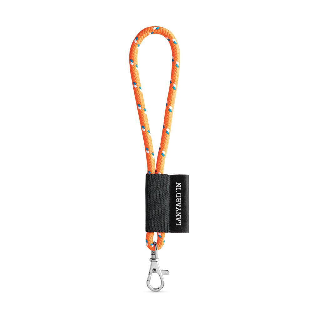 Lanyard Nautic Short Set. Modele standard 328 - Portocaliu hexacrom