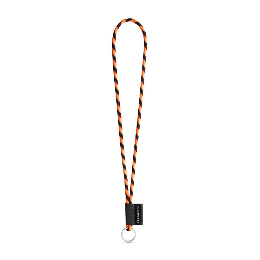 Lanyard Tube Long Set I. Modele standard 356 - Negru/Portocaliu