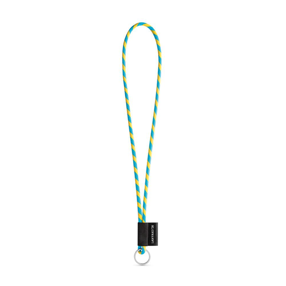 Lanyard Tube Long Set I. Modele standard 370 - Galben/Albastru deschis