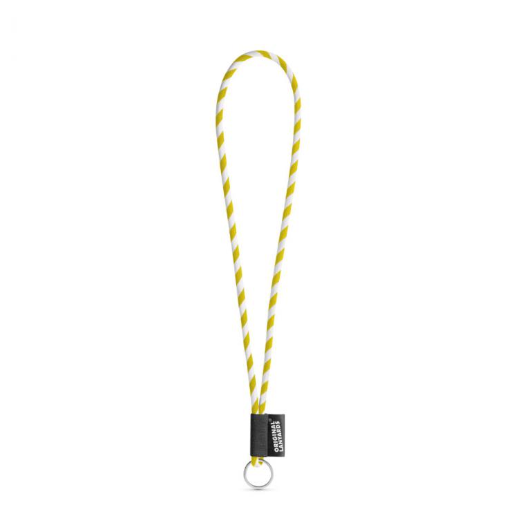 Lanyard Tube Long Set I. Modele standard 387 - Alb/Galben
