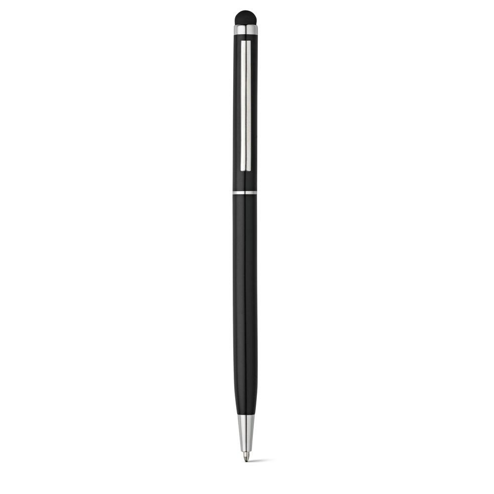 ZOE BK. Pix cu vârf tactil din aluminiu Negru