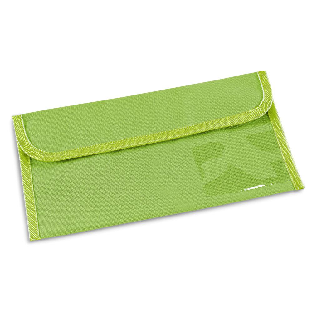 AIRLINE. Husă document de călătorie Verde deschis
