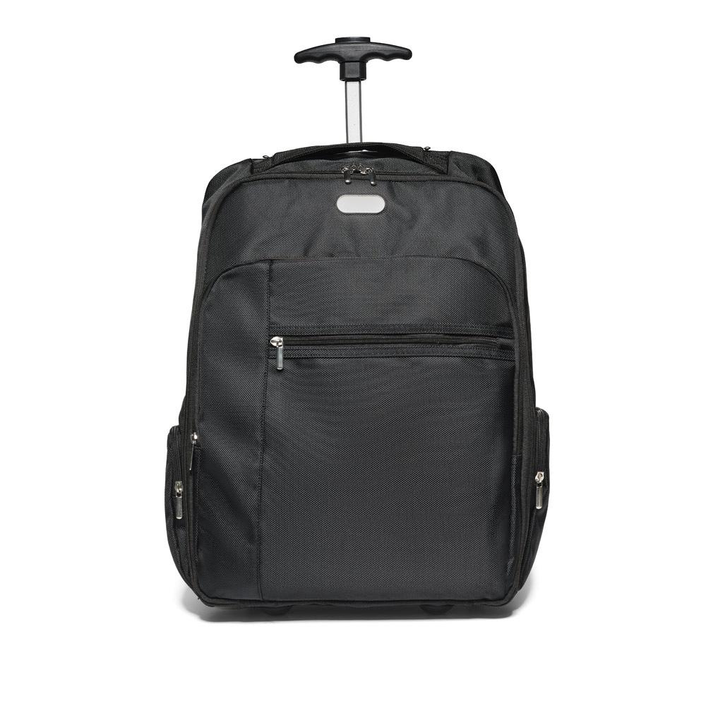 AVENIR. Rucsac troler pentru laptop 17'' Negru