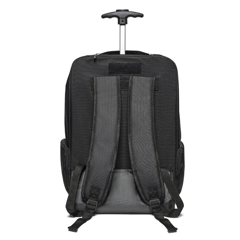 AVENIR. Rucsac troler pentru laptop 17'' Negru