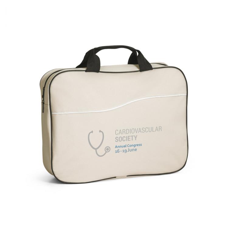 DOHA. Geantă de documente Bej