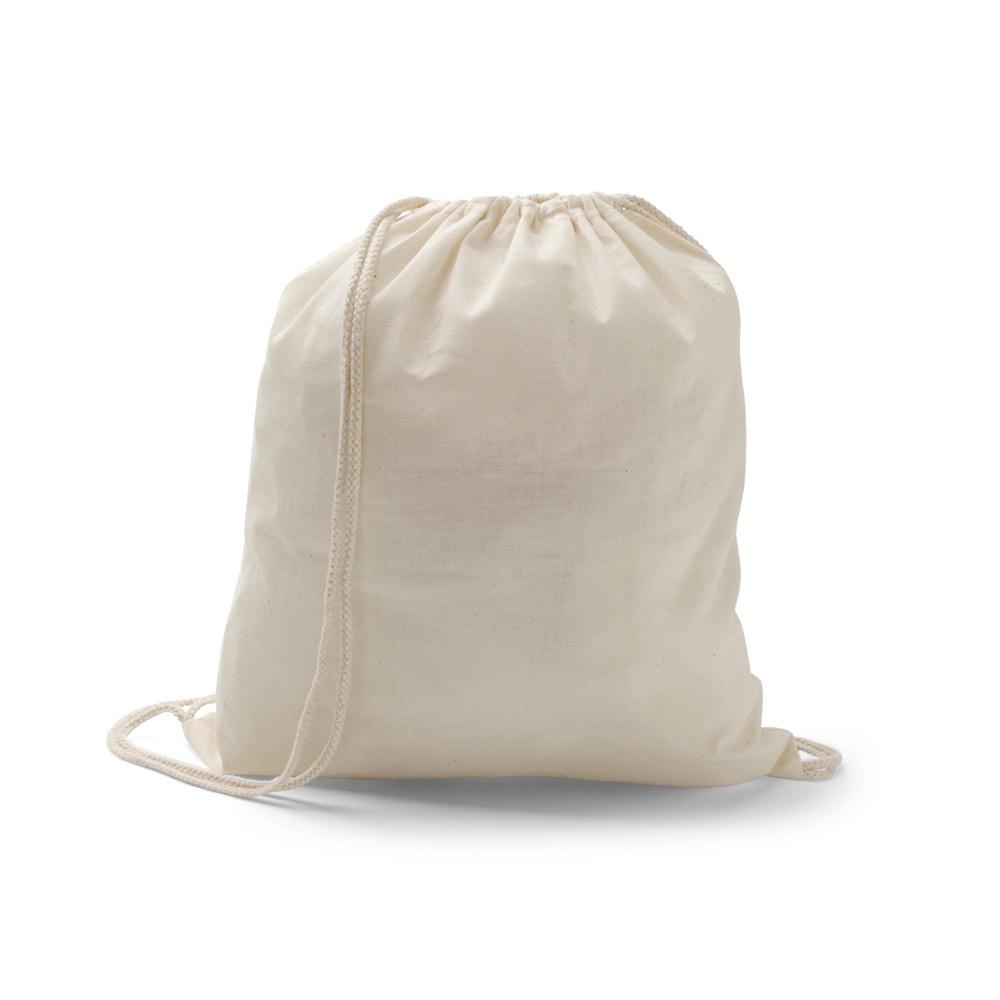HANOVER. Rucsac cu șnur 100% bumbac Natural deschis
