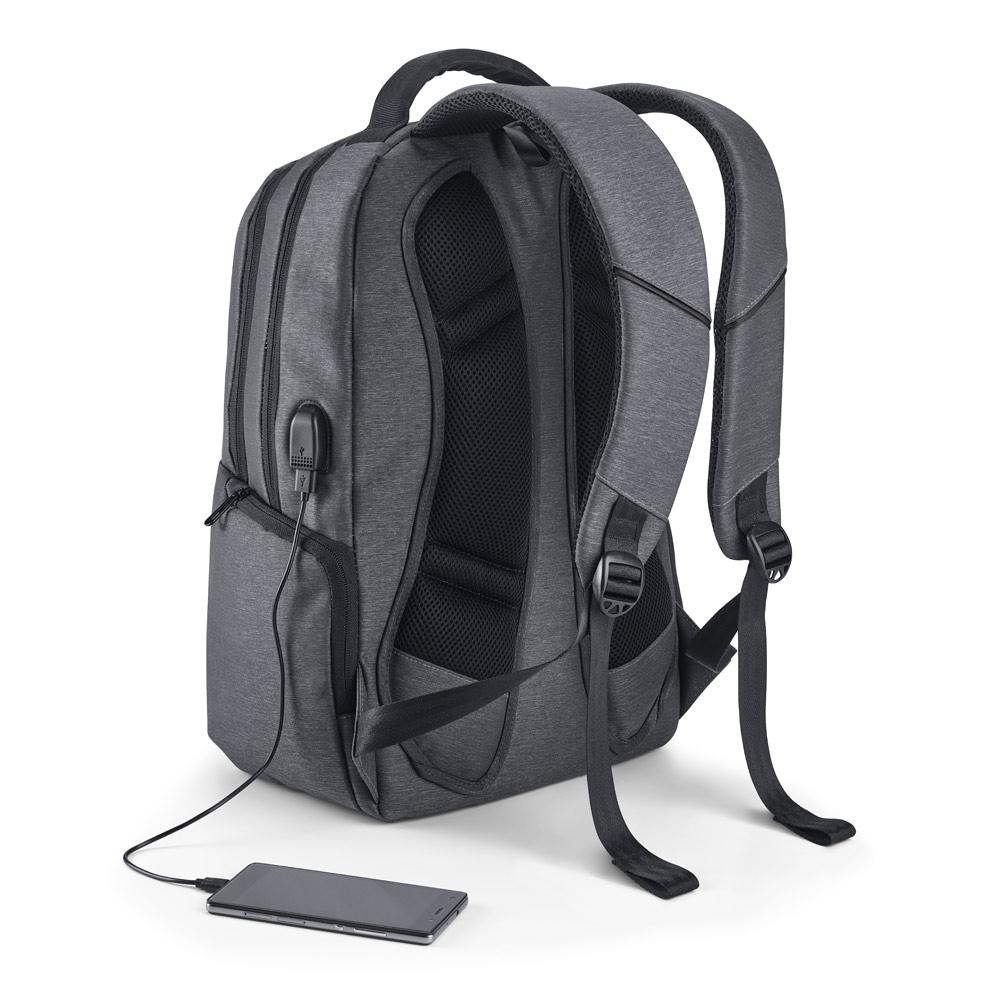 BOSTON. Rucsac pentru laptop 17'' Gri inchis