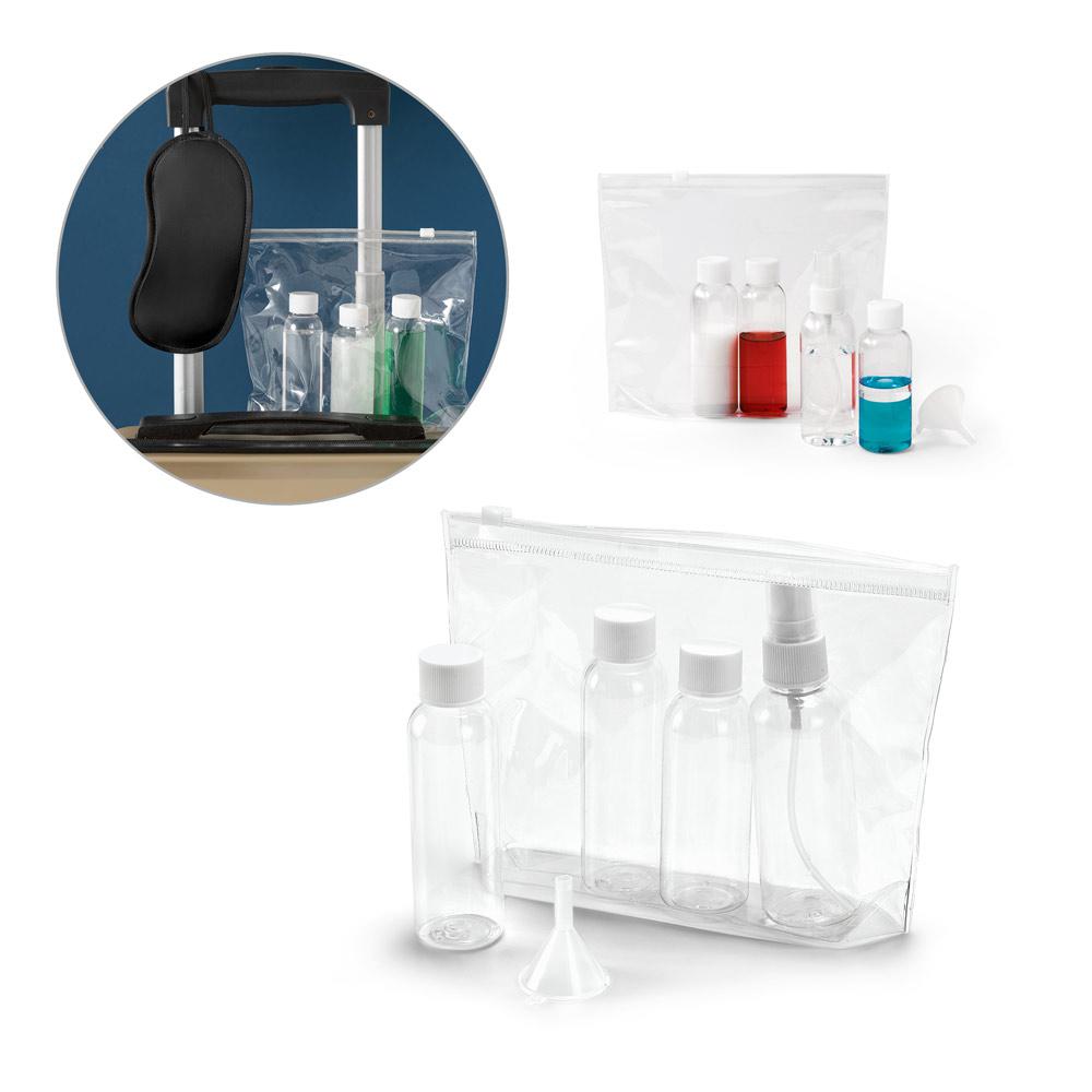 DENIRO. Geantă cosmetică etanșă Transparent