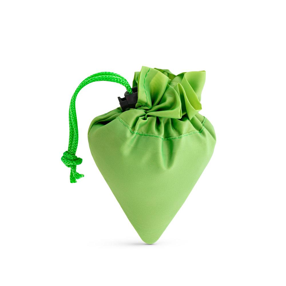 SHOPS. Sacoșă pliabilă în 190T Verde deschis