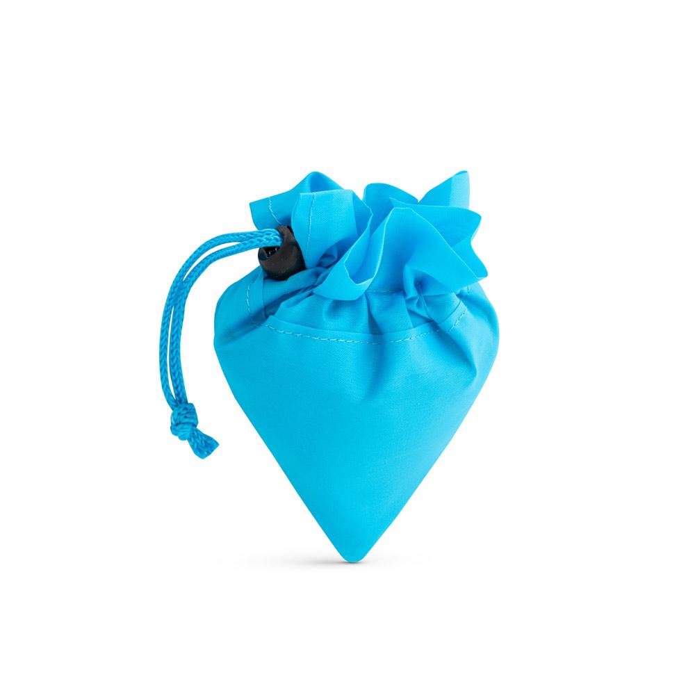 SHOPS. Sacoșă pliabilă în 190T Albastru deschis