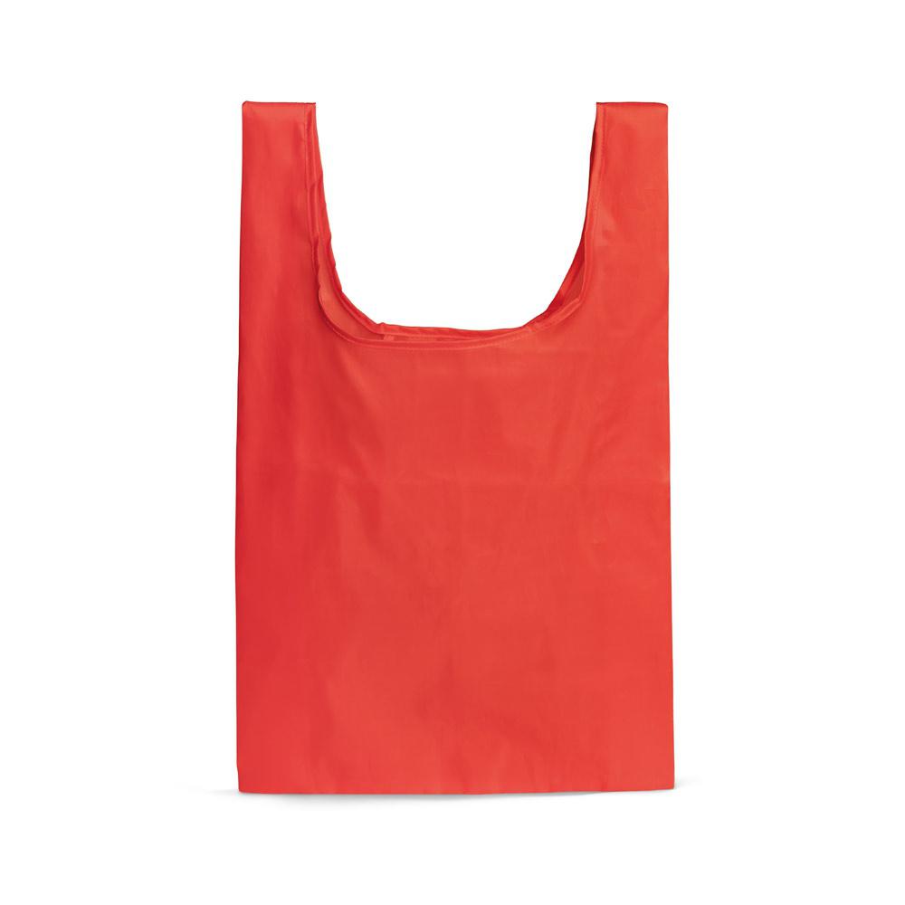 PLAKA. Sacoșă pliabilă în 210D Roșu