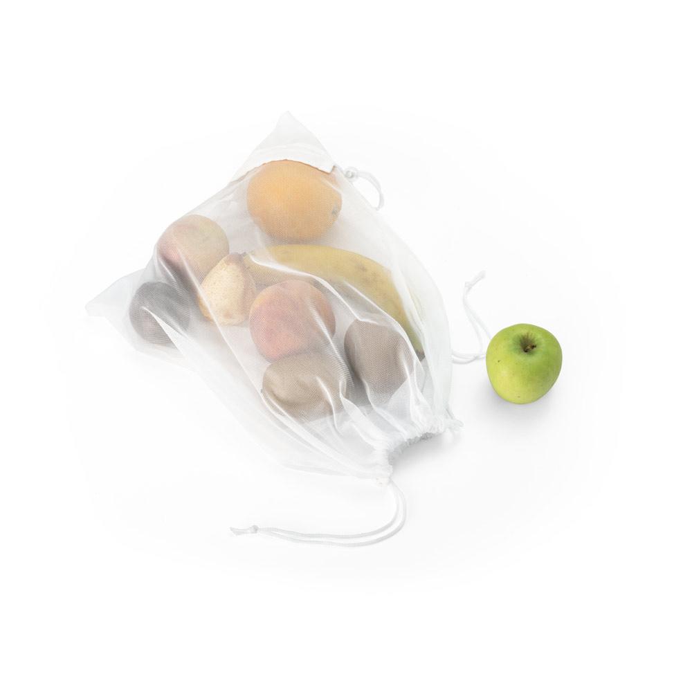 BOLZANO. Sacoșă rPET pliabilă Alb